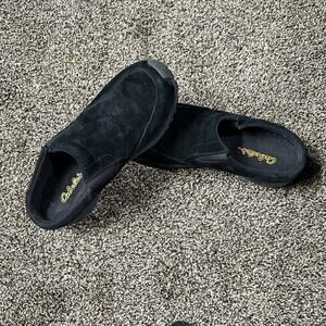 Cabela's‎ Tan Black Loafer Work Shoe Mens Size 9 Neutral Slip On Casual